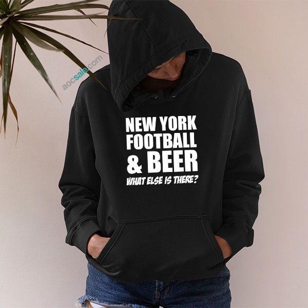 New York Football And Beer Hoodie