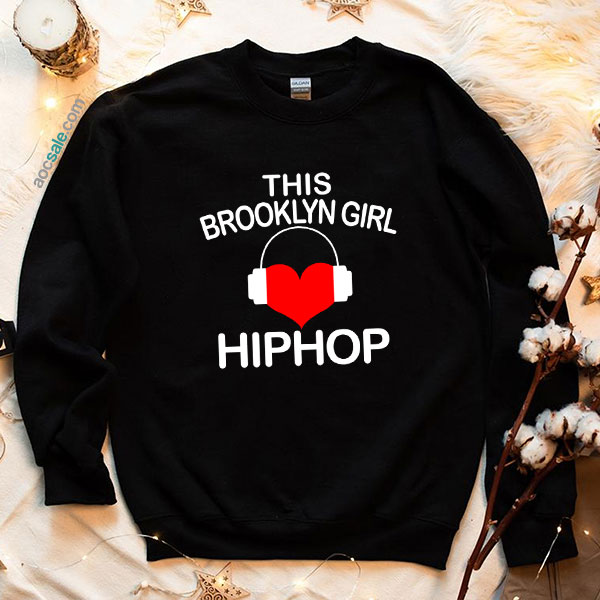 girl loves hiphop Sweatshirt