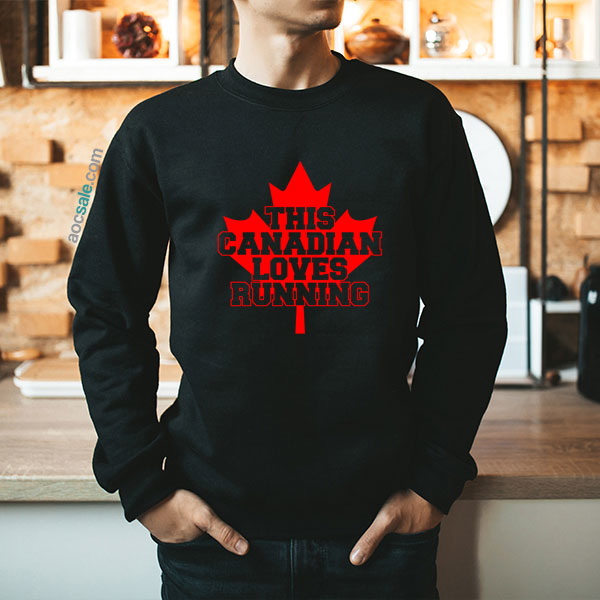 Canadial Loves Running Sweatshirt