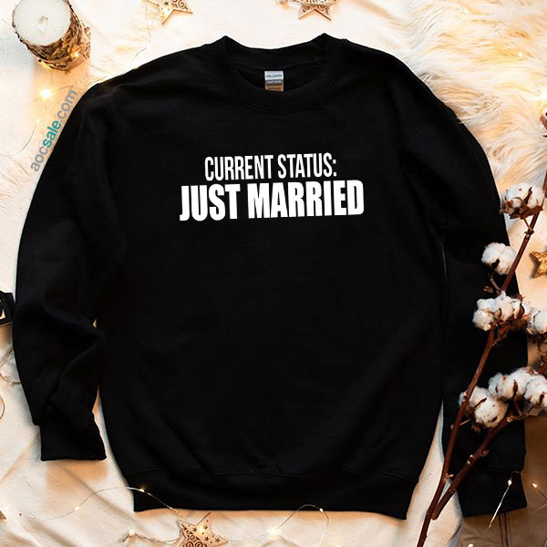 just married Sweatshirt