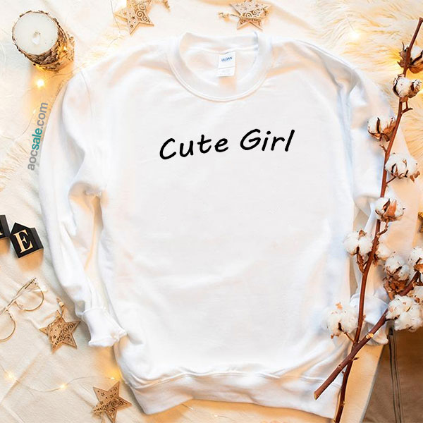 Cute Girl Feminist Sweatshirt