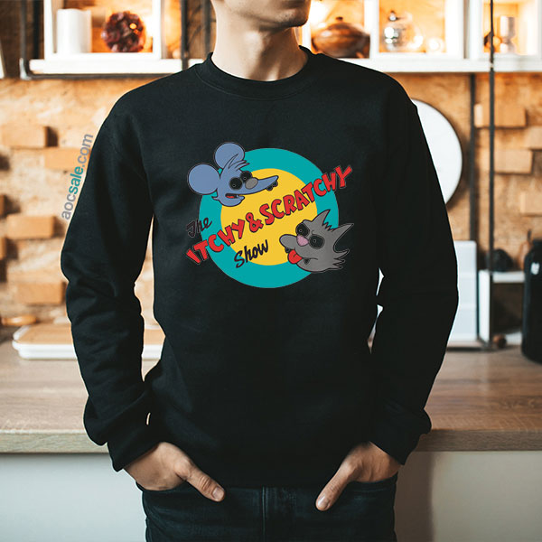 Itchy And Scratchy Sweatshirt