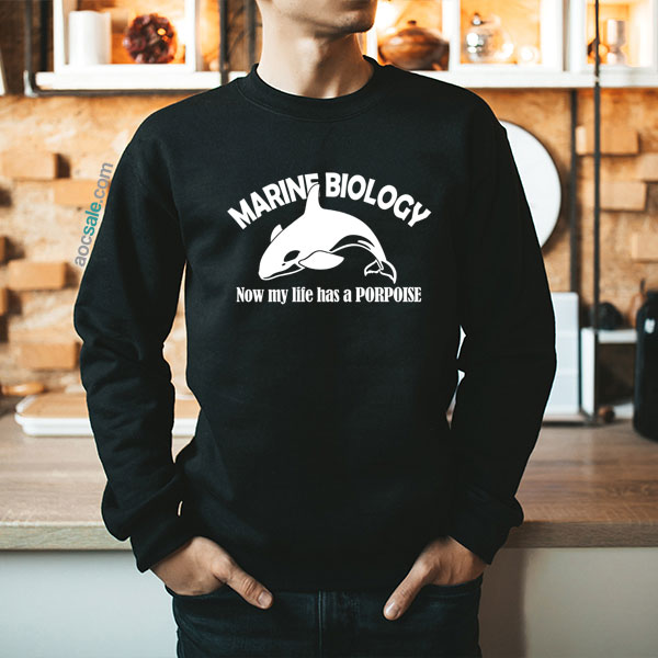 Marine Biology Porpoise Sweatshirt