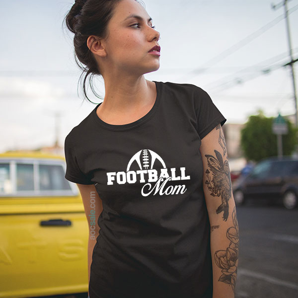 Football Mom T shirt