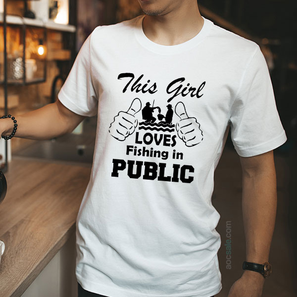 Fishing In Public T shirt