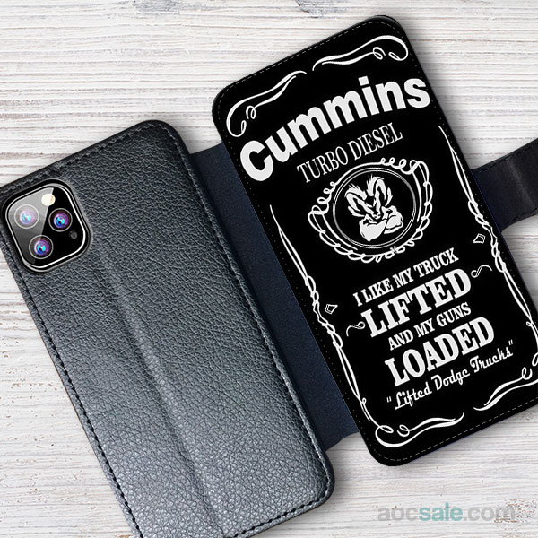 Dodge Cummins Jack Daniels Wallet iPhone Case
