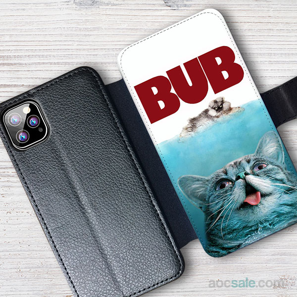 jaws cat Wallet iPhone Case