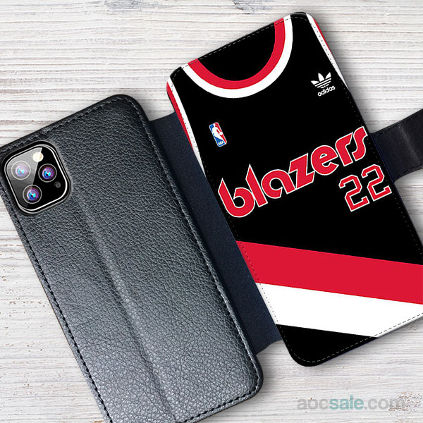 NBA Blazers Wallet iPhone Case
