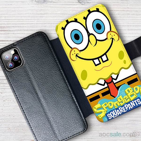 Spongebob Wallet iPhone Case
