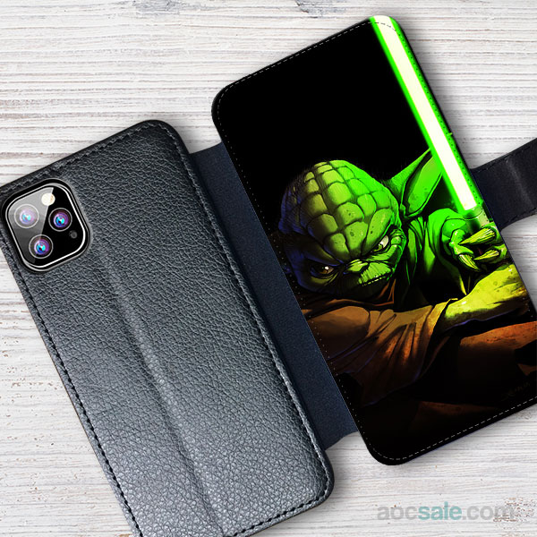 Star Wars Yoda Wallet iPhone Case