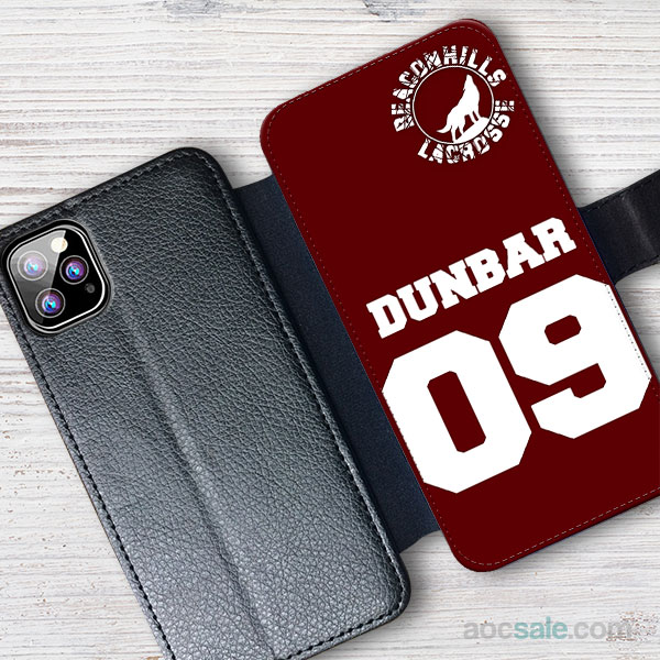 Teen Wolf Dunbar Wallet iPhone Case