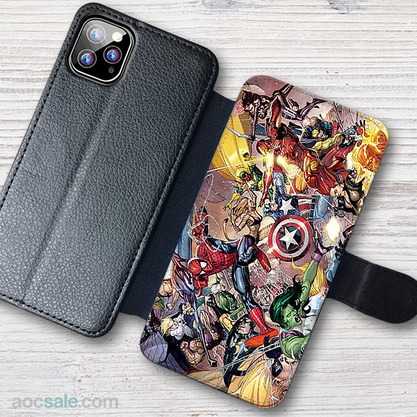 The Avengers Wallet iPhone Case
