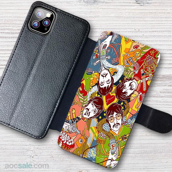 The Beatles Wallet iPhone Case