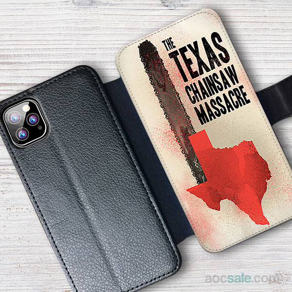 Chainsaw Massacre Wallet iPhone Case