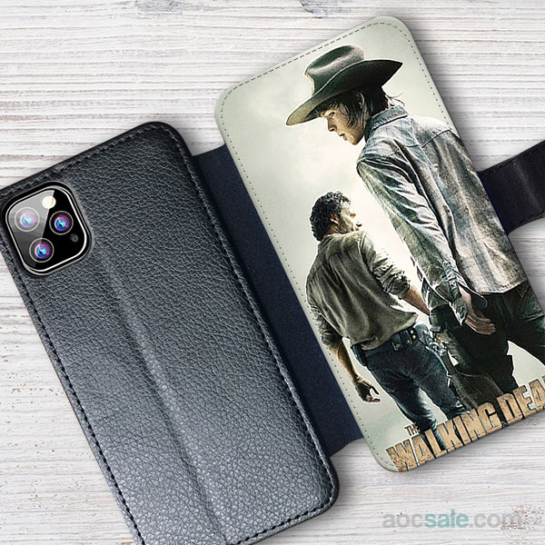 Carl And Rick Wallet iPhone Case
