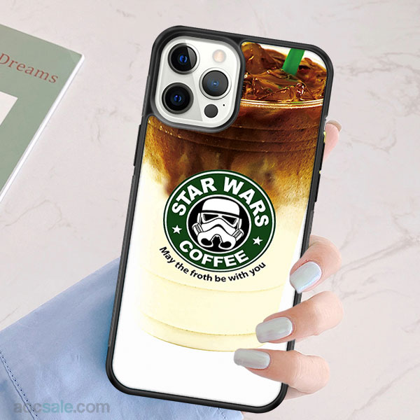 star war coffee iPhone Case