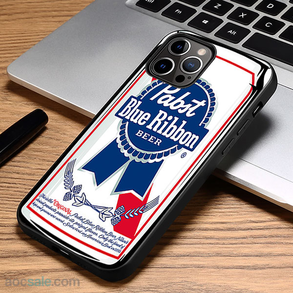 Pabst Blue Ribbon iPhone Case