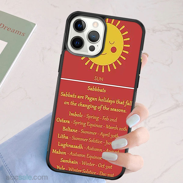 Witch Sun iPhone Case