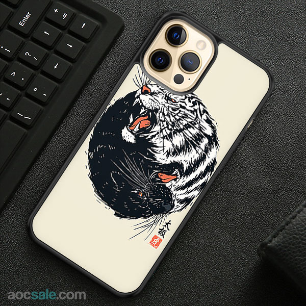 Yin Yang Tiger iPhone Case